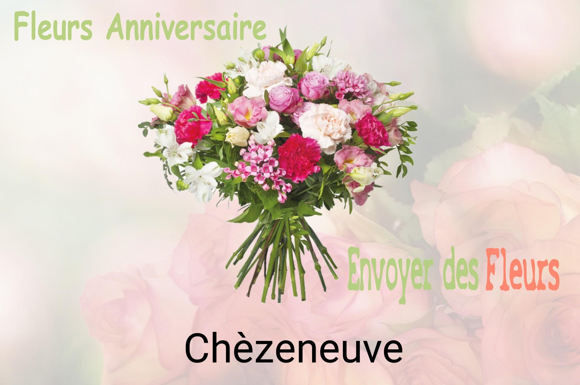 Bouquet de fleurs d’anniversaire livré à Chèzeneuve